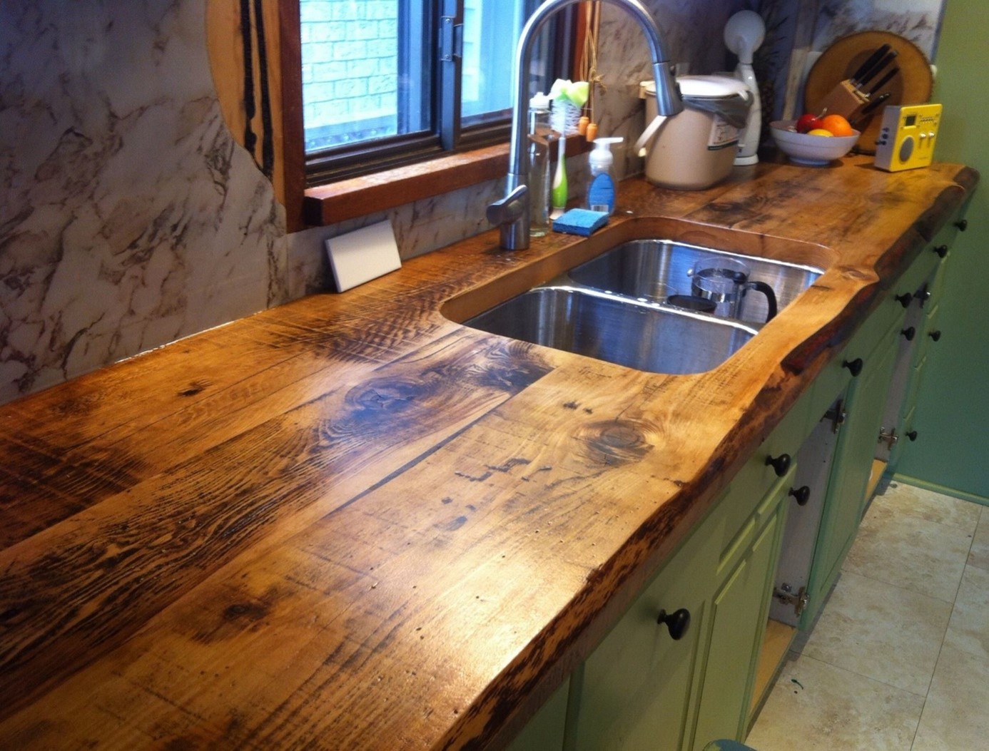 Wood Slab Countertops